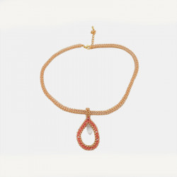 Collier avec pendentif en goutte - Gotalis