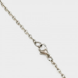 Collier avec pendentif en losange - Plume