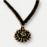 Necklace with round pendant - Solena