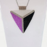 Mauve Black and White Set