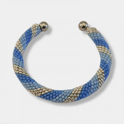 Bracelet esclave argenté