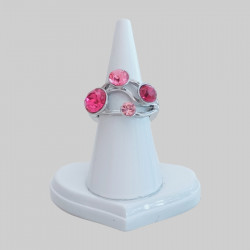 Bague réglable Quadricolore...