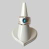 Bague réglable Unicolore argenté