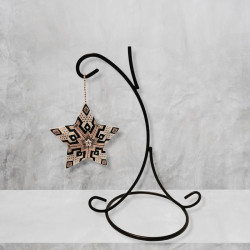 3D Star in Black, Gold,...