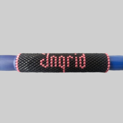 Pen with personalized Miyuki beads cover