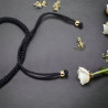 Flower motif bracelet