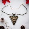 Orienty Oriental Style Triangle Pendant Necklace