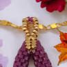 Sania Gold Necklace with Pendant