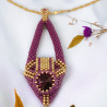 Sania Gold Necklace with Pendant
