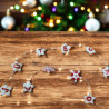 "Joyeux Noël" star light garland