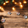 "Joyeux Noël" star light garland