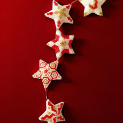 LED Star Garland Joyeux Noël 100 cm