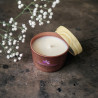 Bougie parfumée Monoï Passion – Cire Soja-Coco – Artisanale