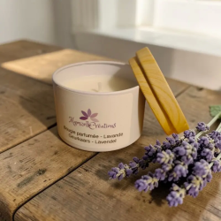 Geurkaars Lavendel – Soja‑Kokoswas – Ambachtelijk – 81 g