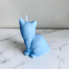 Bougie déco “Chat Assis” – Cire de Coco – 6 cm
