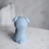 Decorative Candle “Sitting Pug” – Coconut Wax – 6 cm