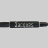 Pilot G2 pen with personalized Miyuki beads cover