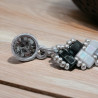Boucles d'oreilles Pendatia | Perles Miyuki Half Tila | Mamzelle Creations