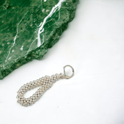 Boucles d'oreilles en perles de rocaille et Swarovski | Mamzelle Creations