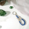 Boucles d'oreilles en perles de rocaille et Swarovski | Mamzelle Creations