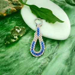 Boucles d'oreilles en perles de rocaille et Swarovski | Mamzelle Creations