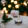 Contour de Bougie Village de Noël avec Perles Miyuki Delica