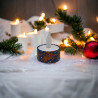 Contour de Bougie Traineau du Père Noël avec Perles Miyuki Delica