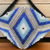 Ethnic Style Bracelet Hand-Woven with Miyuki Delica Beads