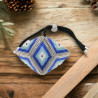 Ethnic Style Bracelet Hand-Woven with Miyuki Delica Beads