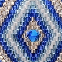 Bracelet ethnique losange avec toupies - Bijou élégant et tendance
