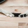 Bracelet à fermoir en perles Miyuki Delica et rocaille - Tissage en peyote