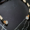 Bracelet fait main avec des perles japonaises de qualité - Fermoir aimanté doré
