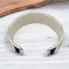 Handmade and Adjustable Wide Bracelet - Miyuki Delica Peyote Weaving