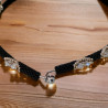 Collier circulaire Loubisana en perles Miyuki Delica et Swarovski