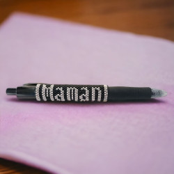 Stylo à Bille « Maman » – Cadeau Raffiné pour Toutes les Mamans