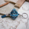 Porte-clé Pods en perles Miyuki Delica tissé à la main