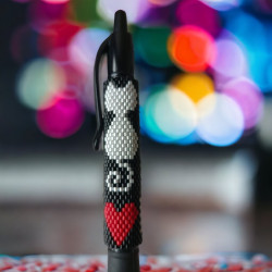 Stylo Chat Miyuki - Pilot G2 Rechargeable