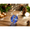 Guirlande de Noël Lumineuse en Perles Miyuki - Boules Colorées et LED