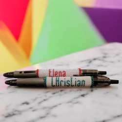 Stylo pilot G2 personnalisé avec housse de perles Miyuki