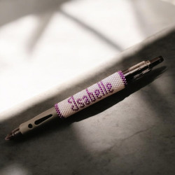 Stylo pilot G2 personnalisé avec housse de perles Miyuki