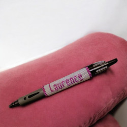 Stylo pilot G2 personnalisé avec housse de perles Miyuki
