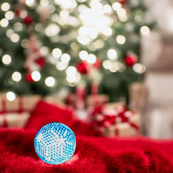 Blue Miyuki Beaded Fairy Lights – Elegance and Fairy Light